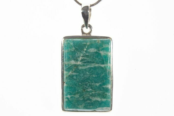 Amazonite Pendant (Necklace) - Sterling Silver #339842